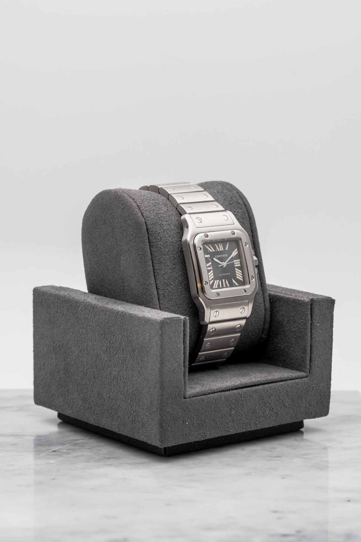Cartier Santos Galbée W20067D6 SIHH Grey Dial