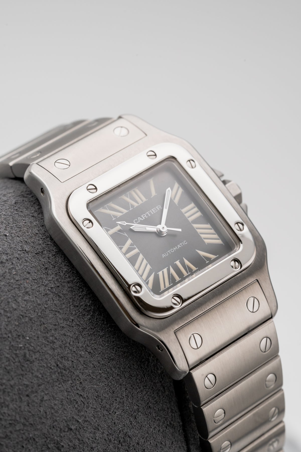 Cartier Santos Galbée W20067D6 SIHH Grey Dial