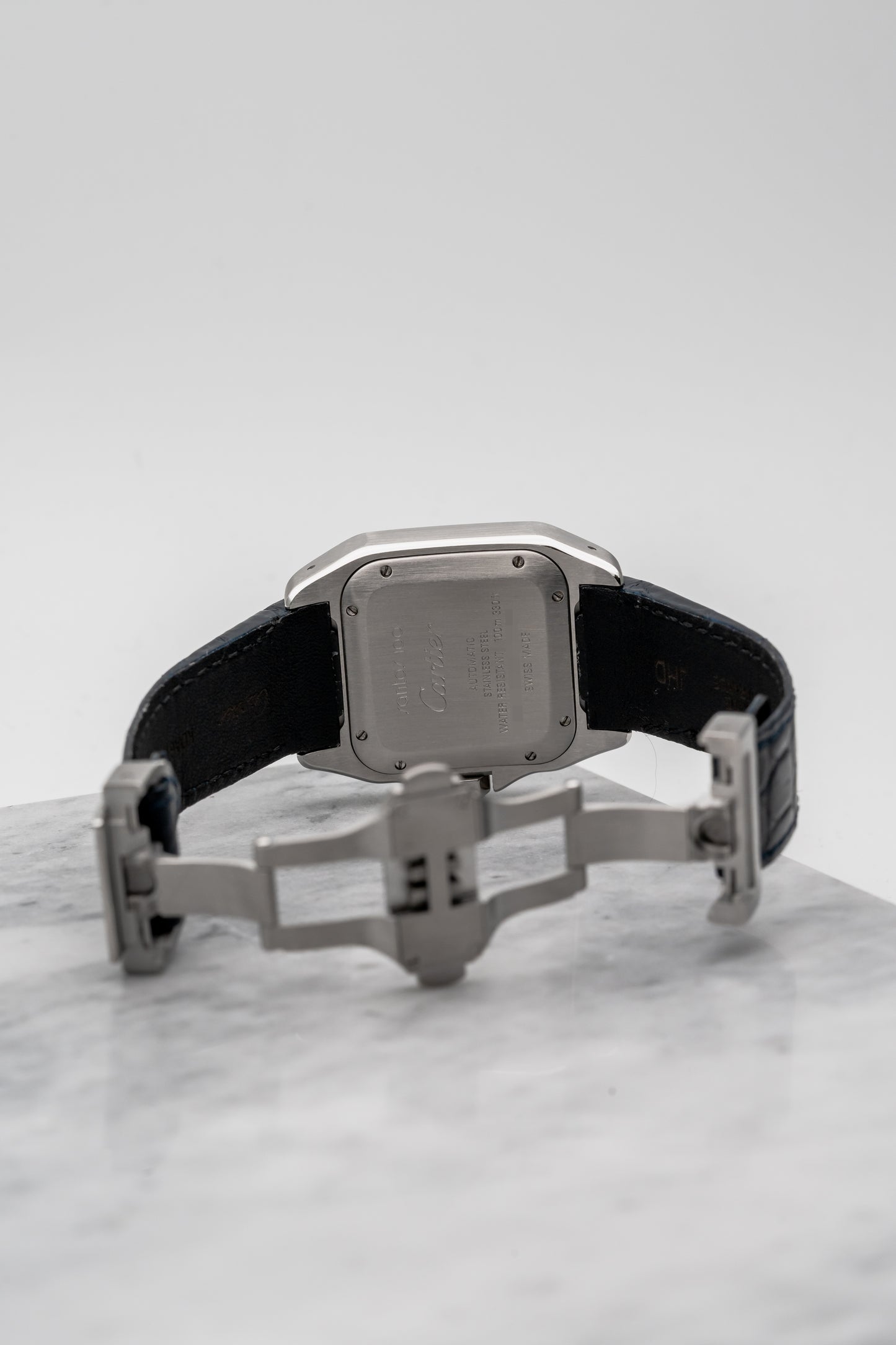 Cartier W20106X8 Santos Medium Silver Dial