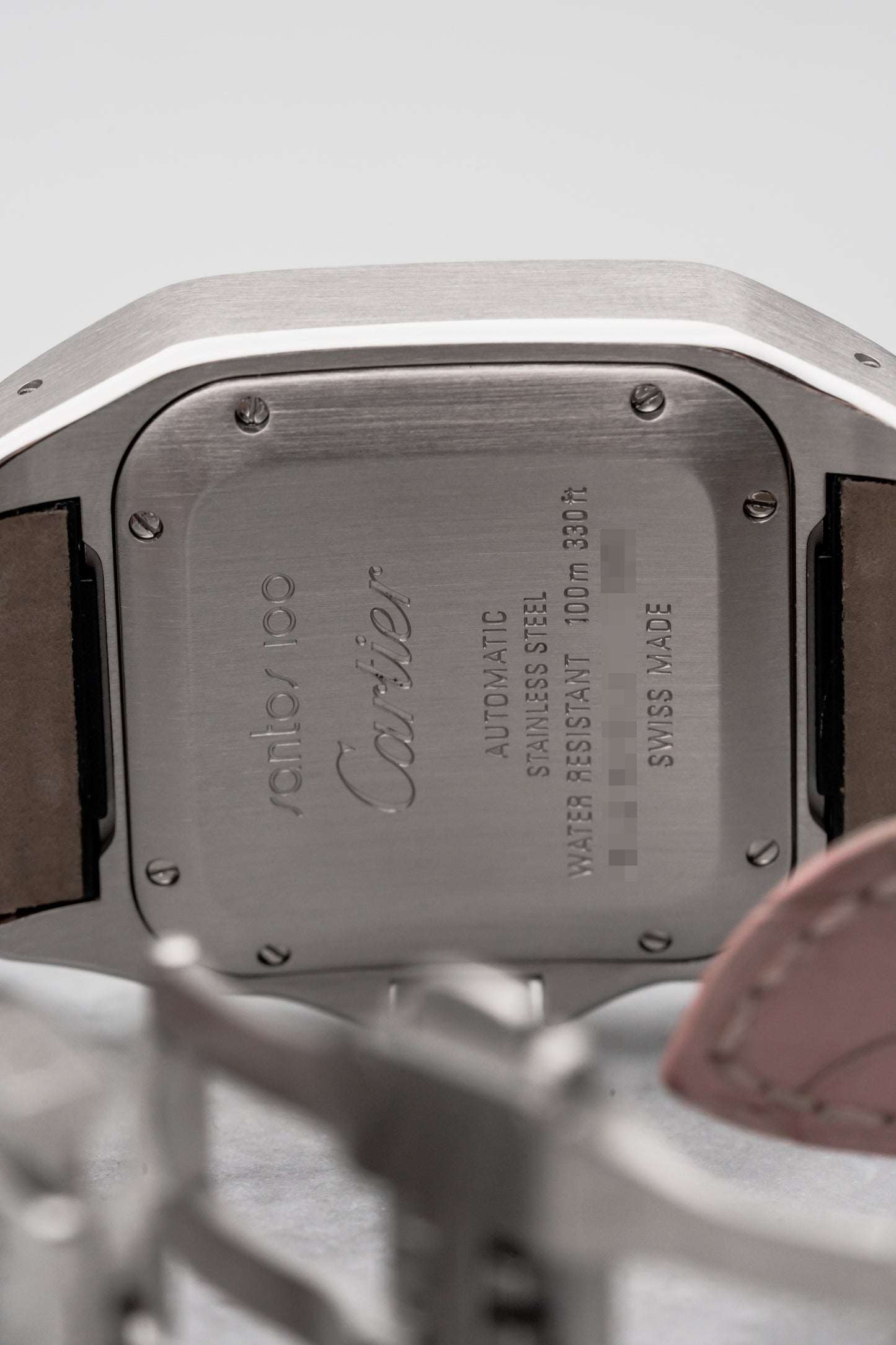 Cartier Santos Medium W20126X8, Silver Opaline Dial
