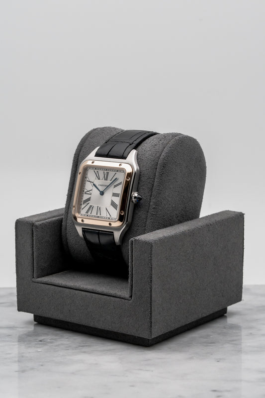 Cartier Santos-Dumont W2SA0017, Silver Dial