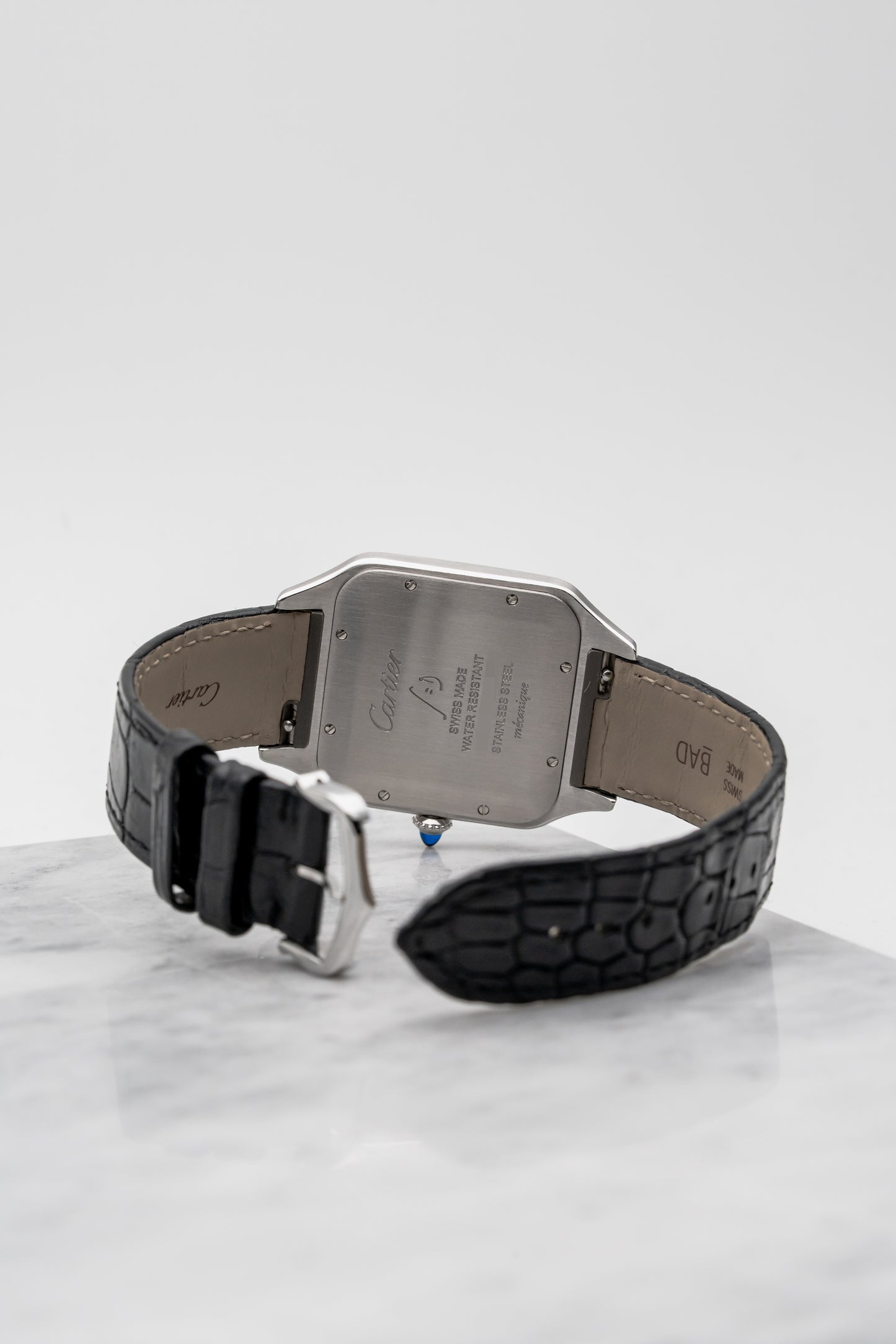 Cartier Santos-Dumont W2SA0017, Silver Dial