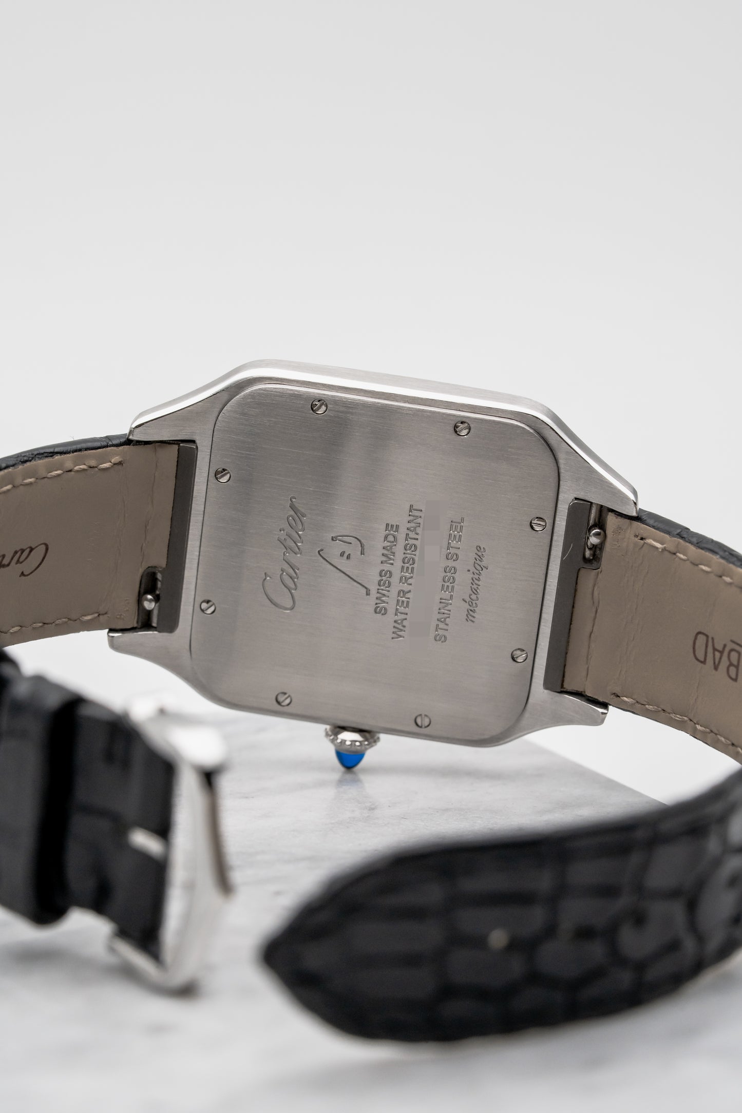 Cartier Santos-Dumont W2SA0017, Silver Dial