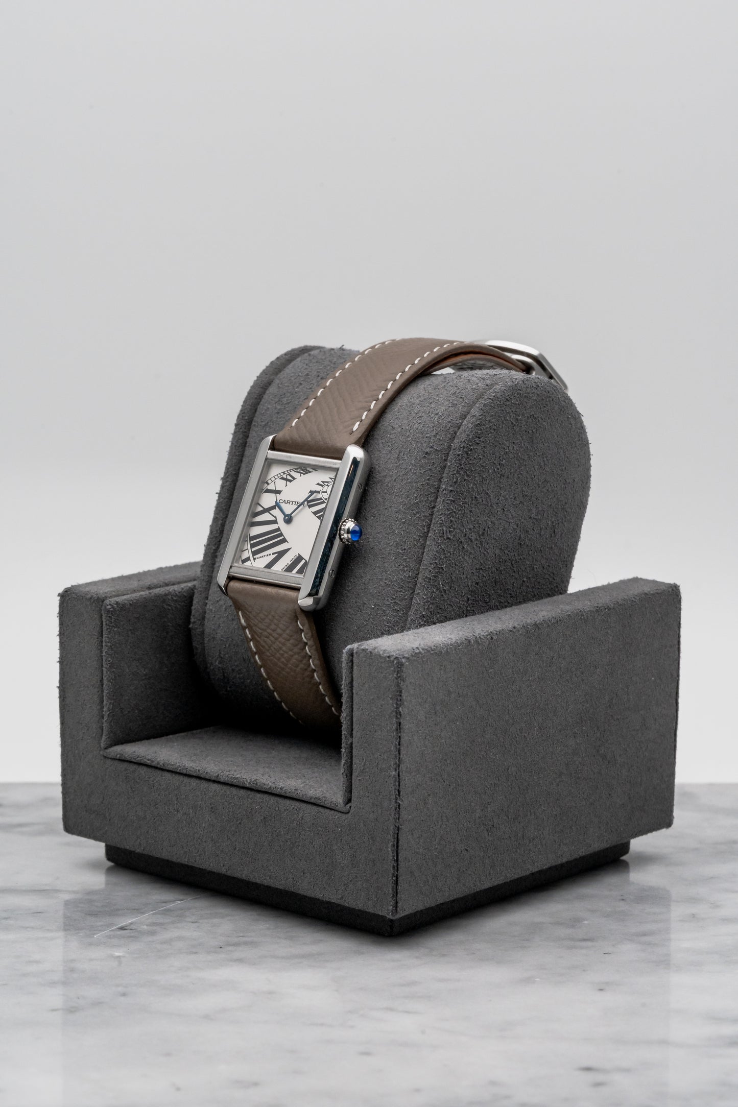 Cartier Tank Solo W5200018 Silver Dial