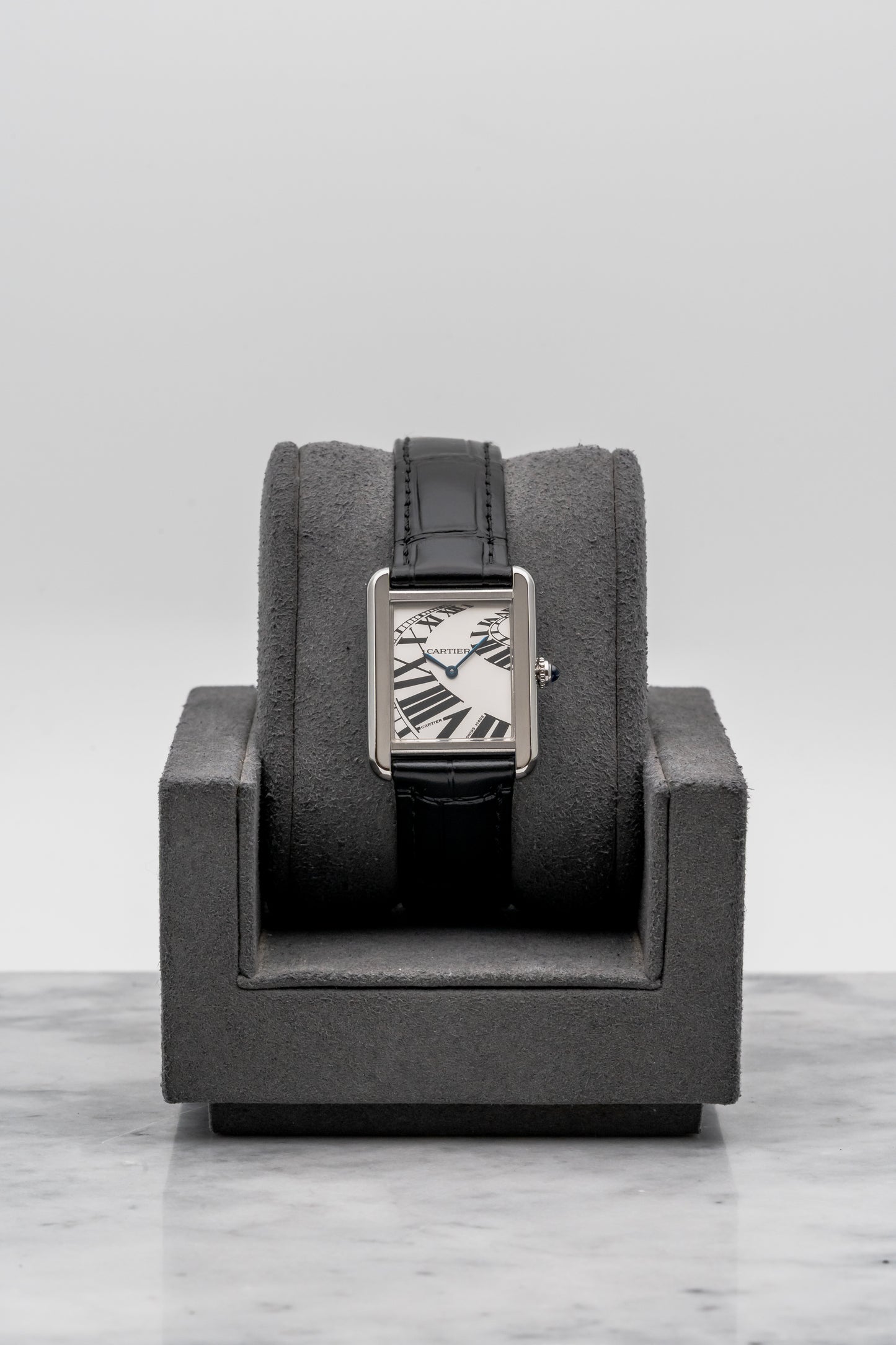 Cartier Tank Solo W5200018 Piano Dial