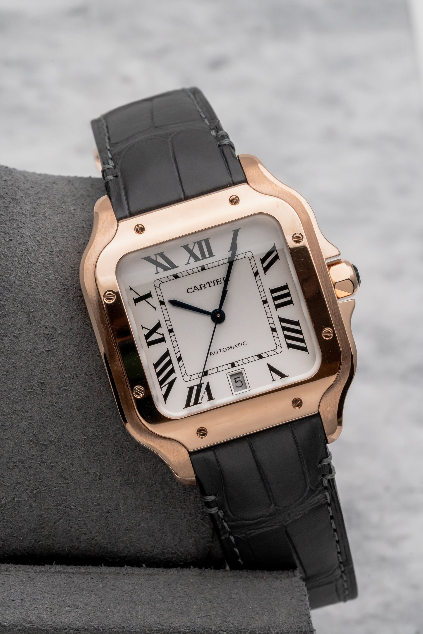 Cartier Santos Large Rose Gold WGSA0011