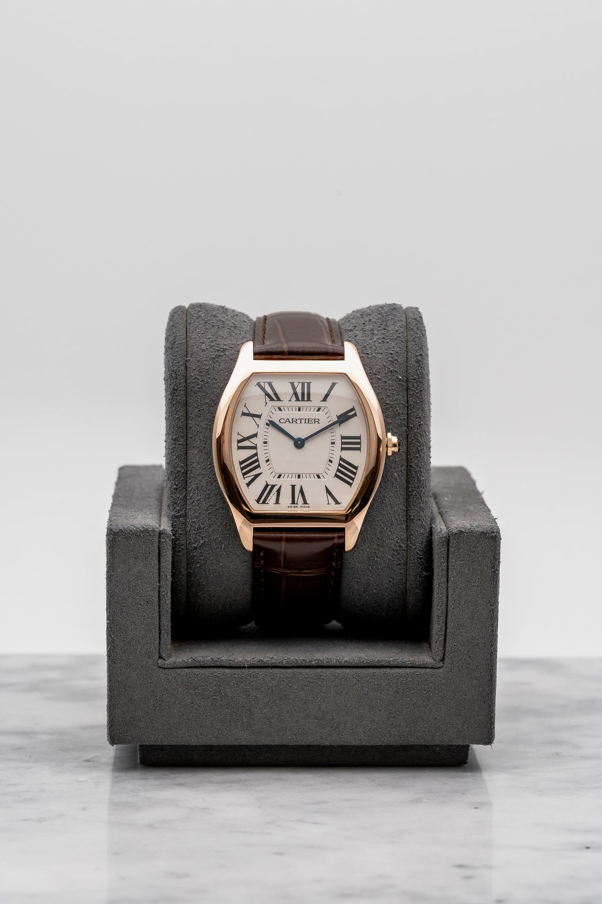 Cartier Tortue Extra Thin WGTO0002 Silver Dial