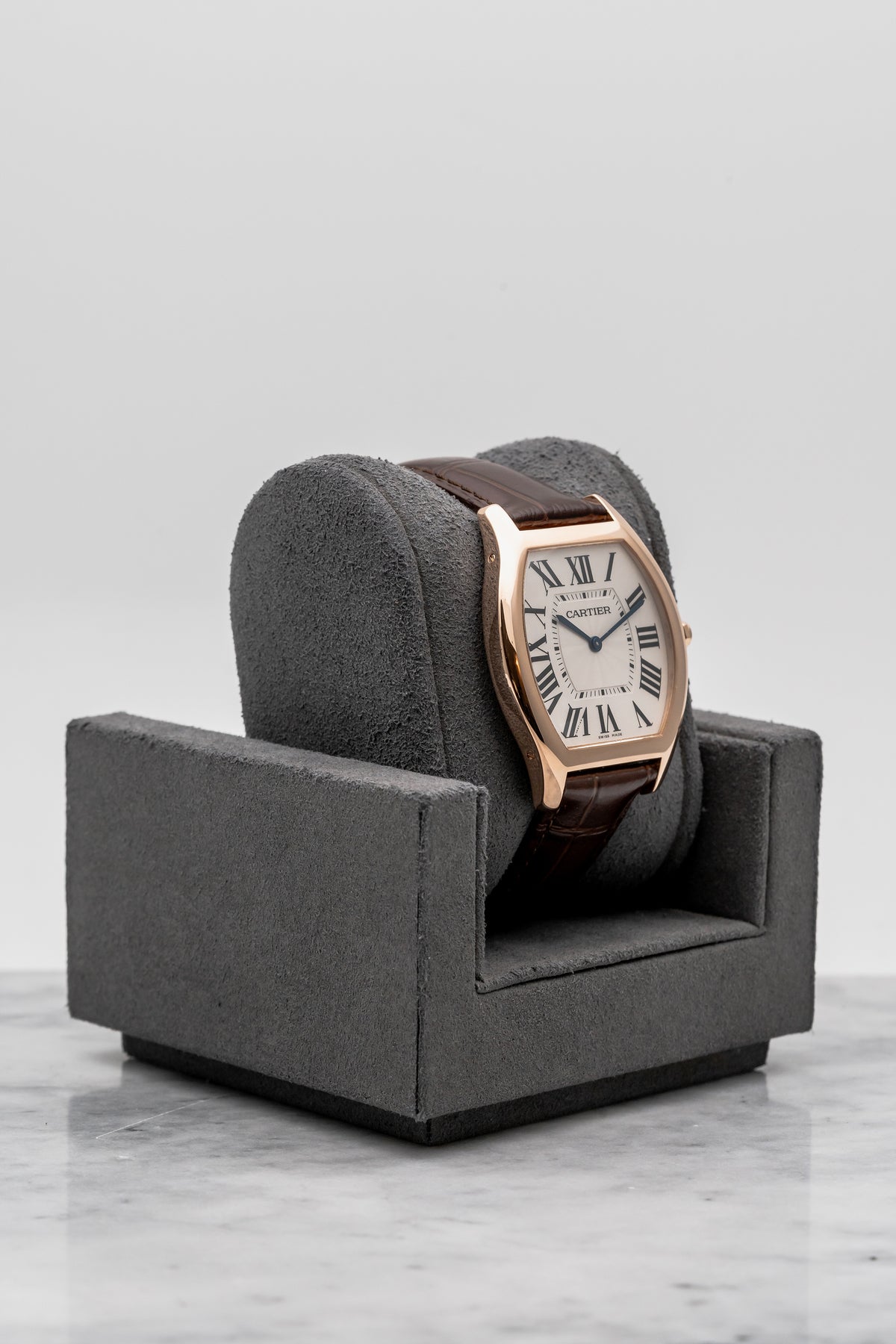 Cartier Tortue Extra Thin WGTO0002 Silver Dial