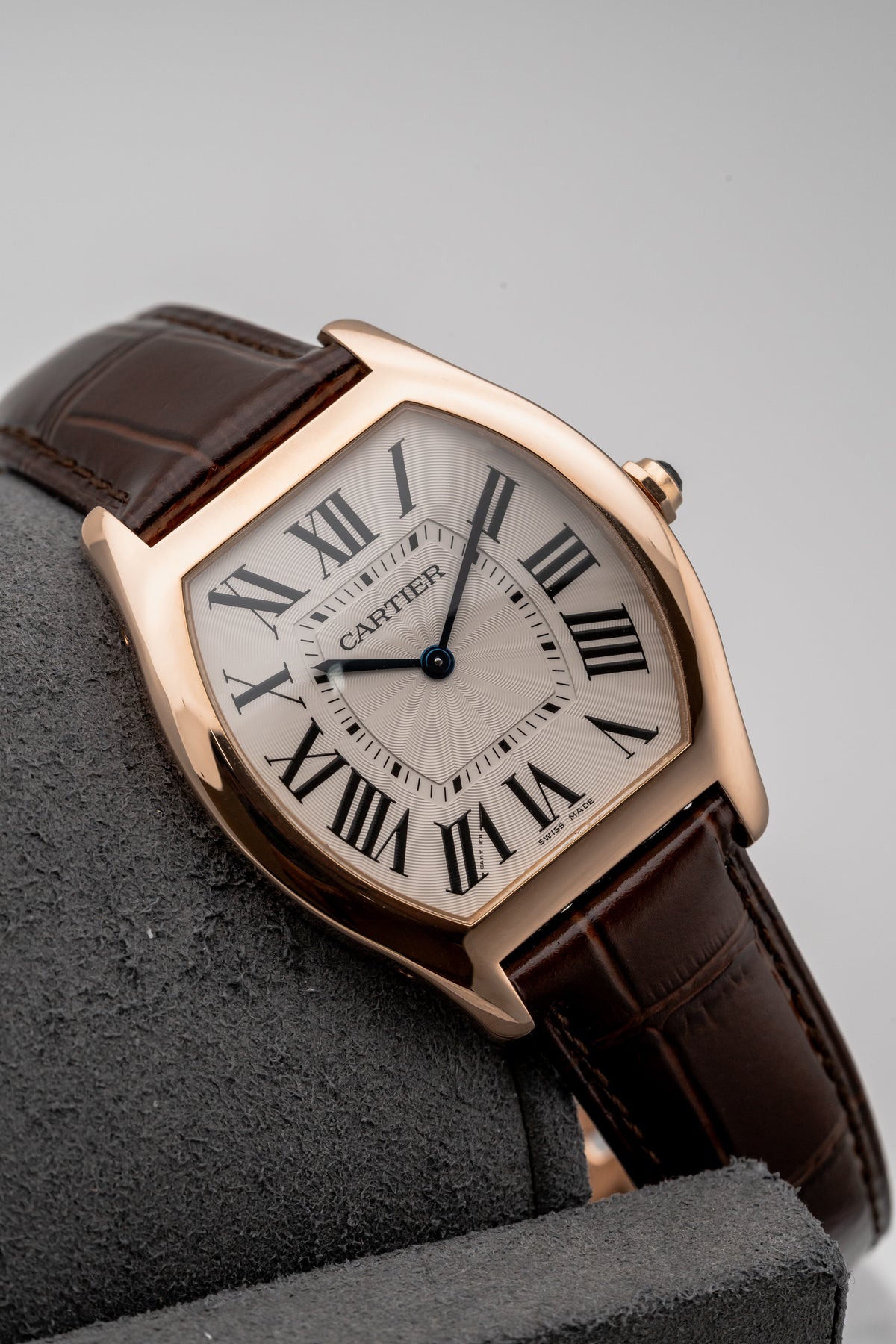 Cartier Tortue Extra Thin WGTO0002 Silver Dial