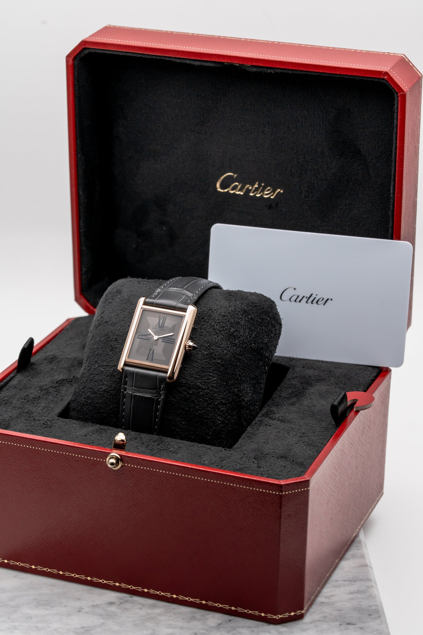 Cartier Tank WGTA0092, Grey Dial