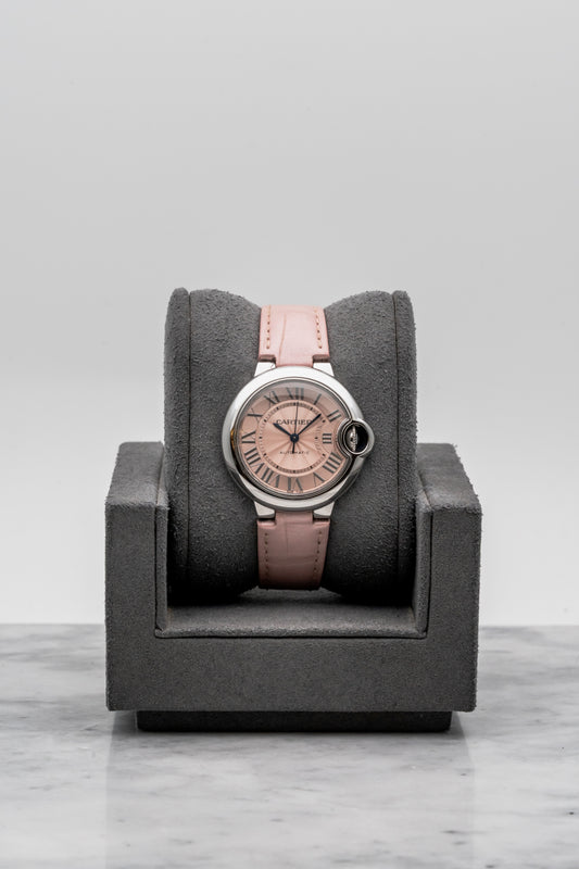 Cartier Ballon Bleu De Cartier Pink Dial WSBB0031