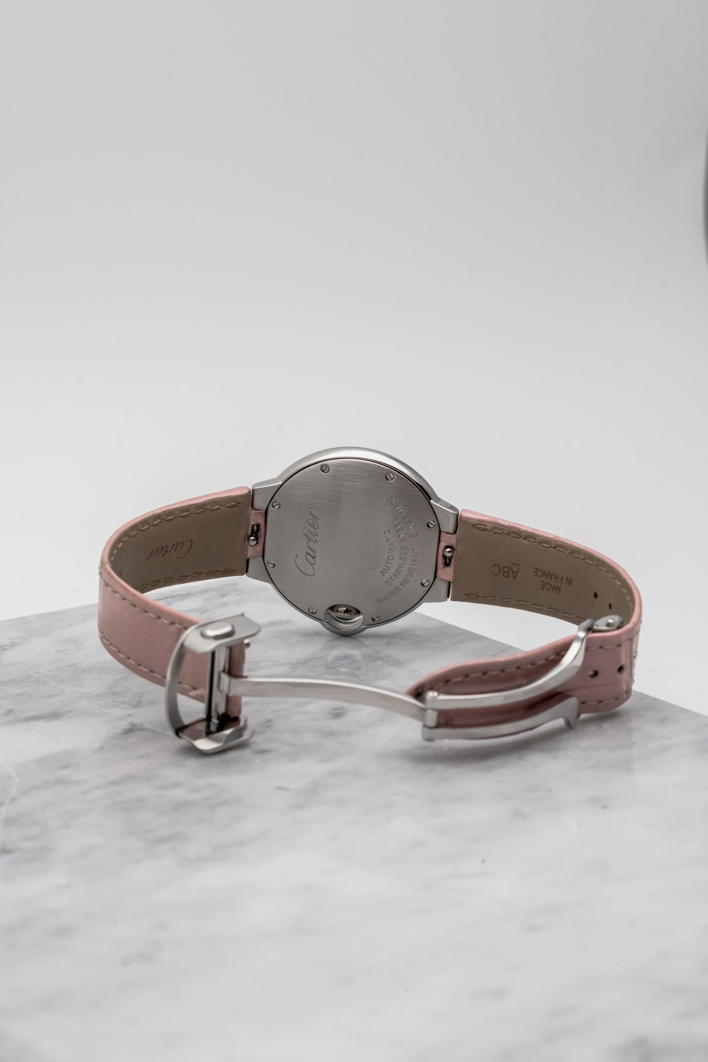 Cartier Ballon Bleu De Cartier Pink Dial WSBB0031