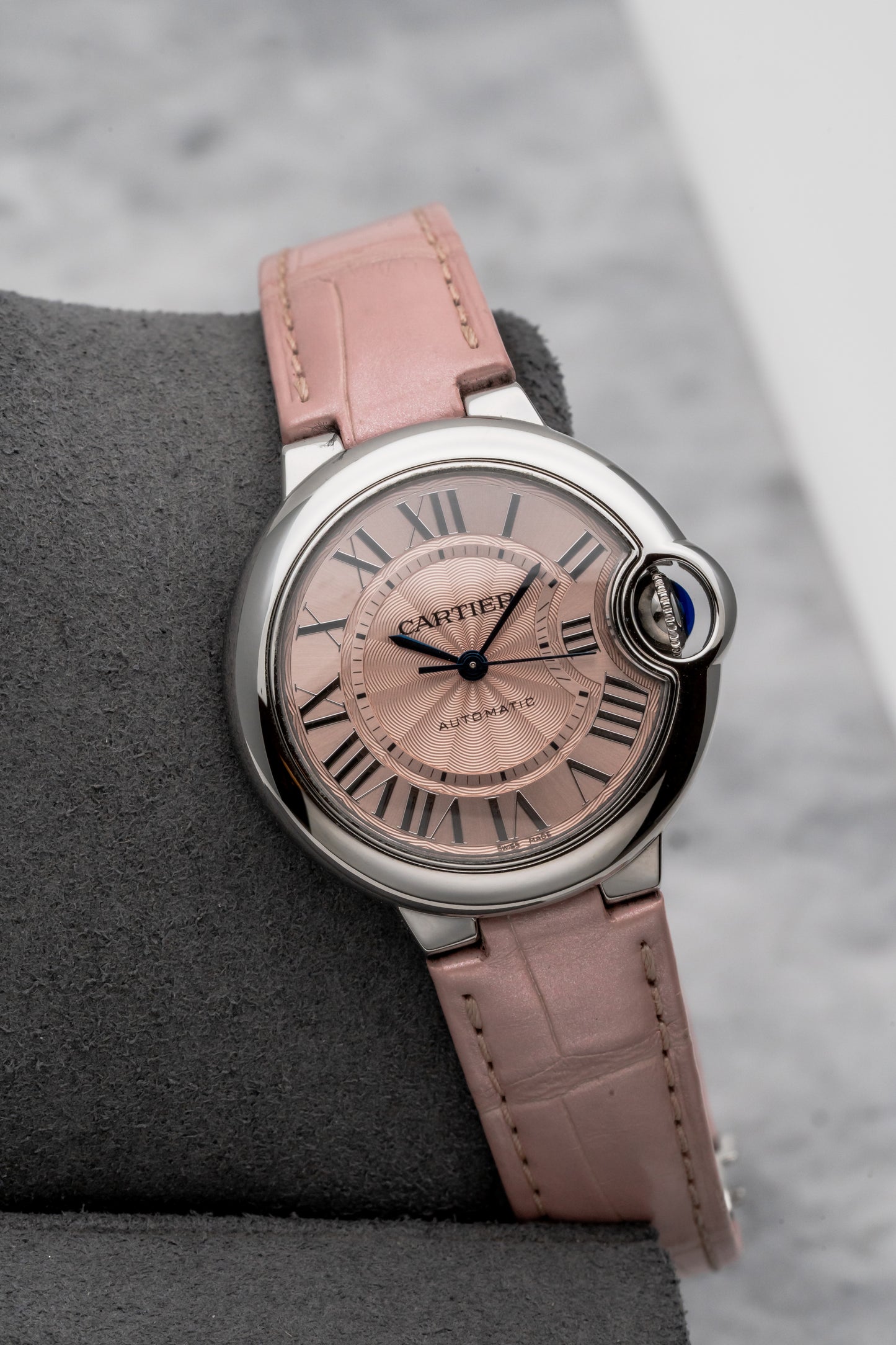 Cartier Ballon Bleu De Cartier Pink Dial WSBB0031