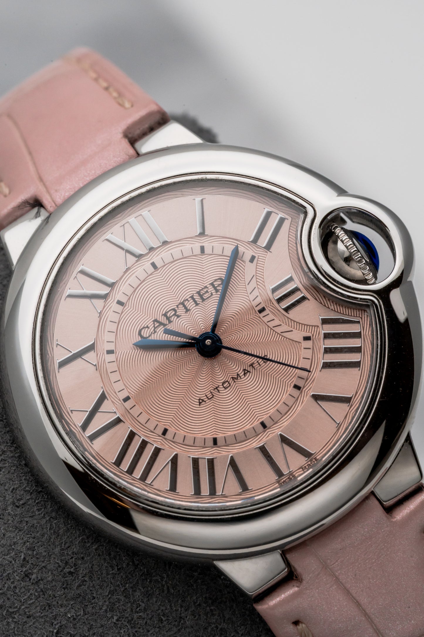 Cartier Ballon Bleu De Cartier Pink Dial WSBB0031