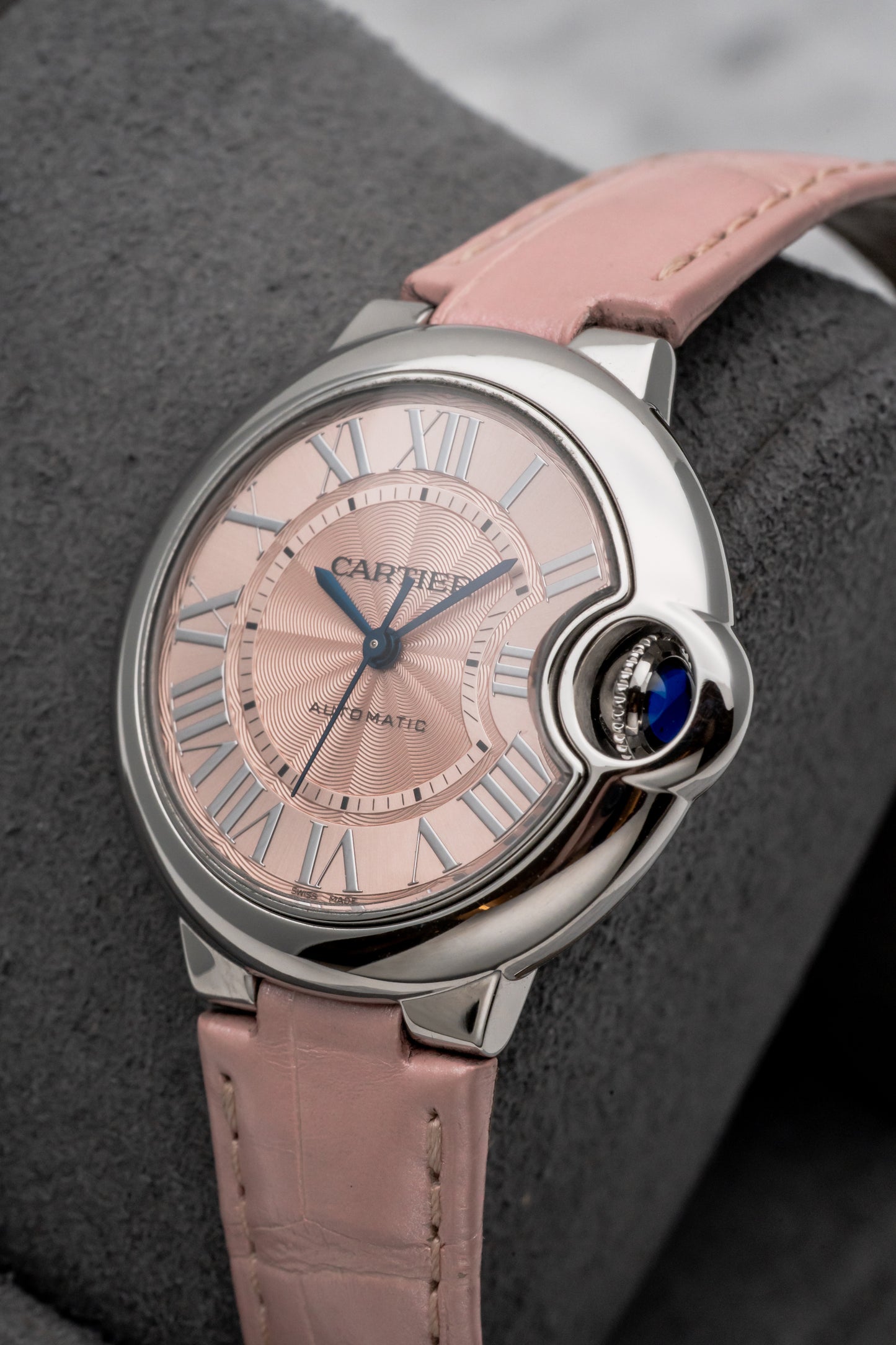 Cartier Ballon Bleu De Cartier Pink Dial WSBB0031