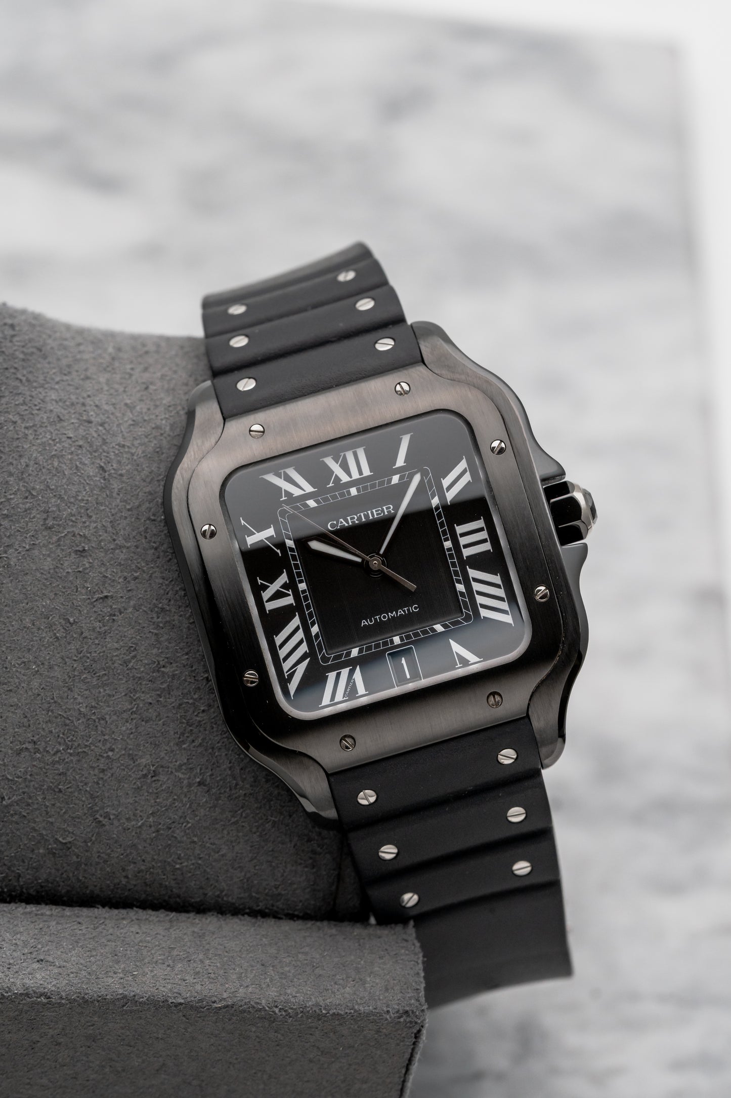 Cartier Santos de Cartier Large WSSA0039 Black Dial