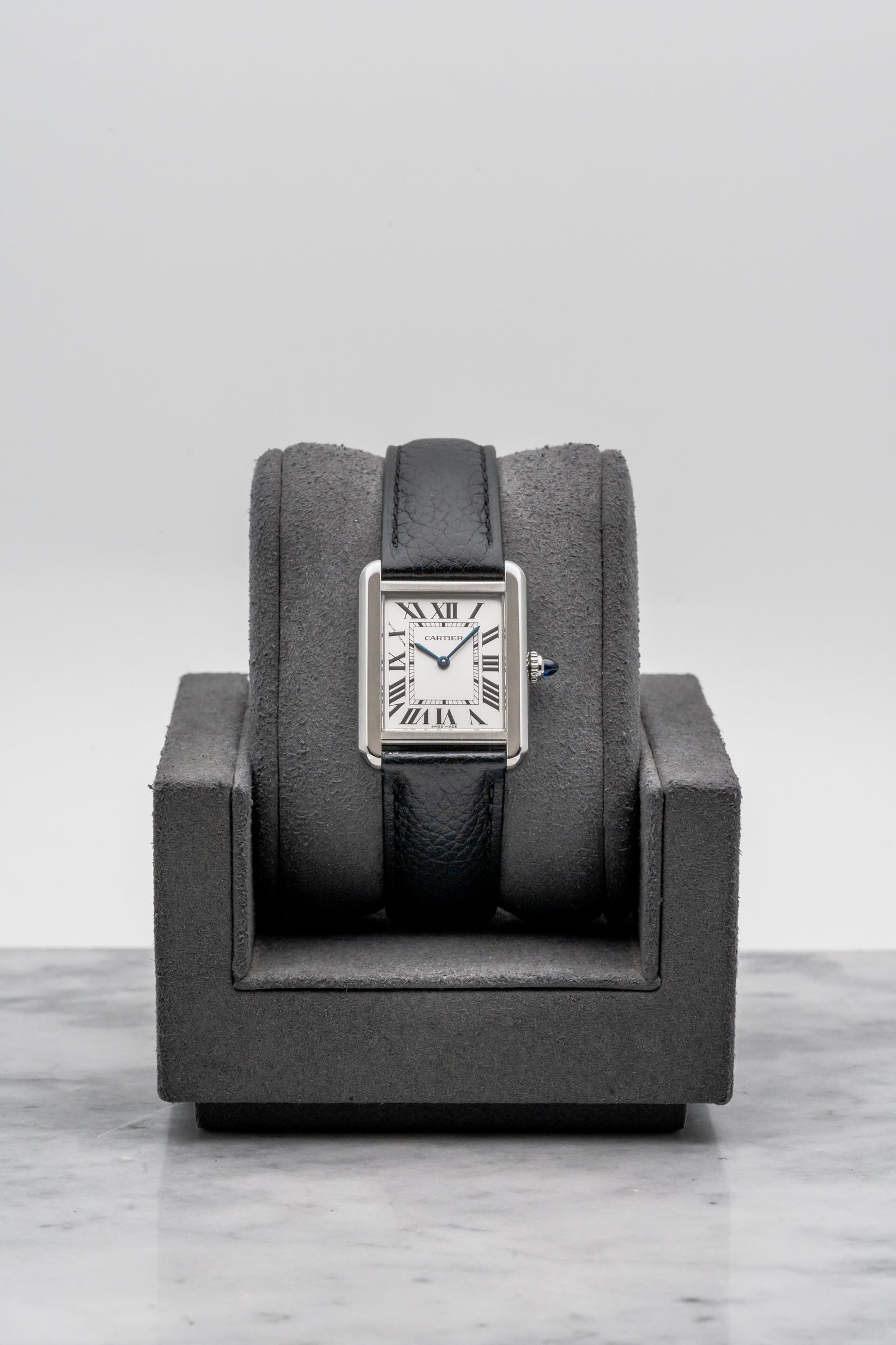 Cartier Tank Solo WSTA0030 Silver Dial