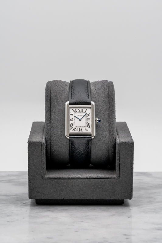 Cartier Tank Solo WSTA0030 Silver Dial