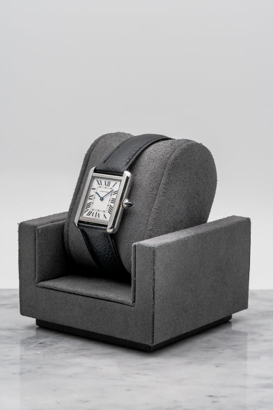 Cartier Tank Solo WSTA0030 Silver Dial