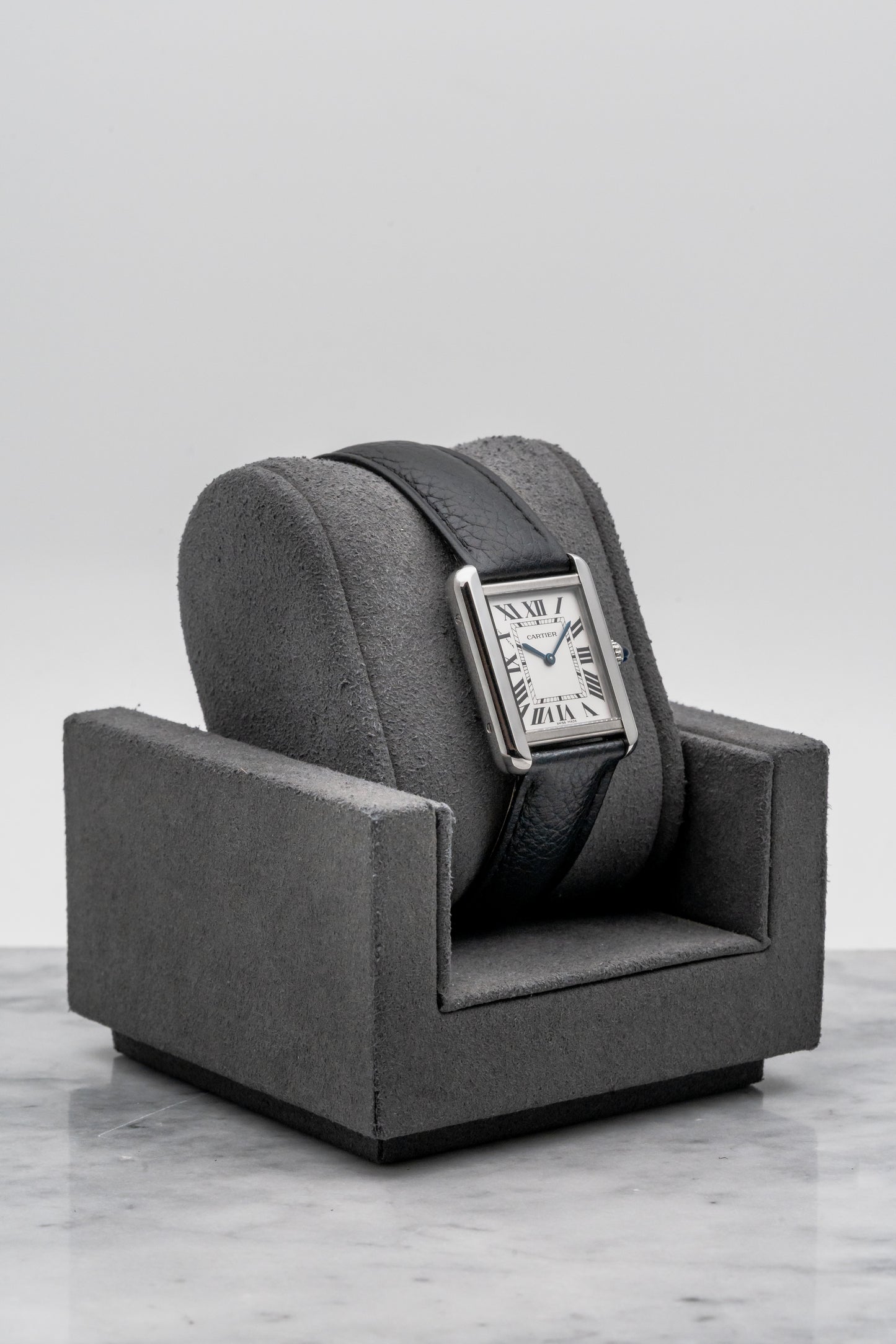 Cartier Tank Solo WSTA0030 Silver Dial