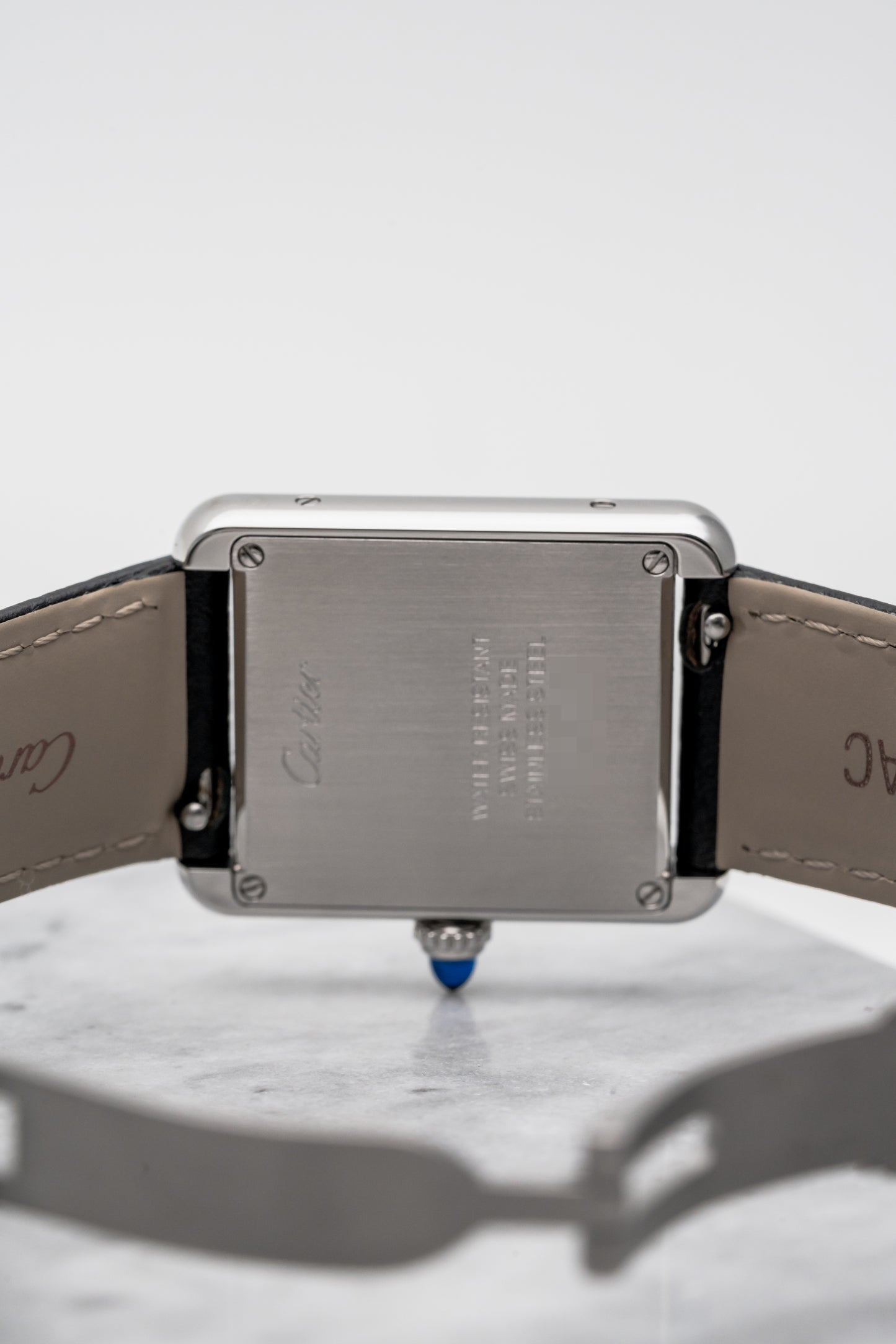 Cartier Tank Solo WSTA0030 Silver Dial