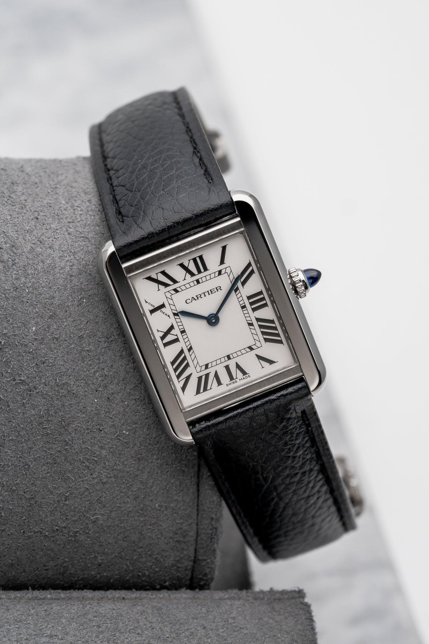 Cartier Tank Solo WSTA0030 Silver Dial