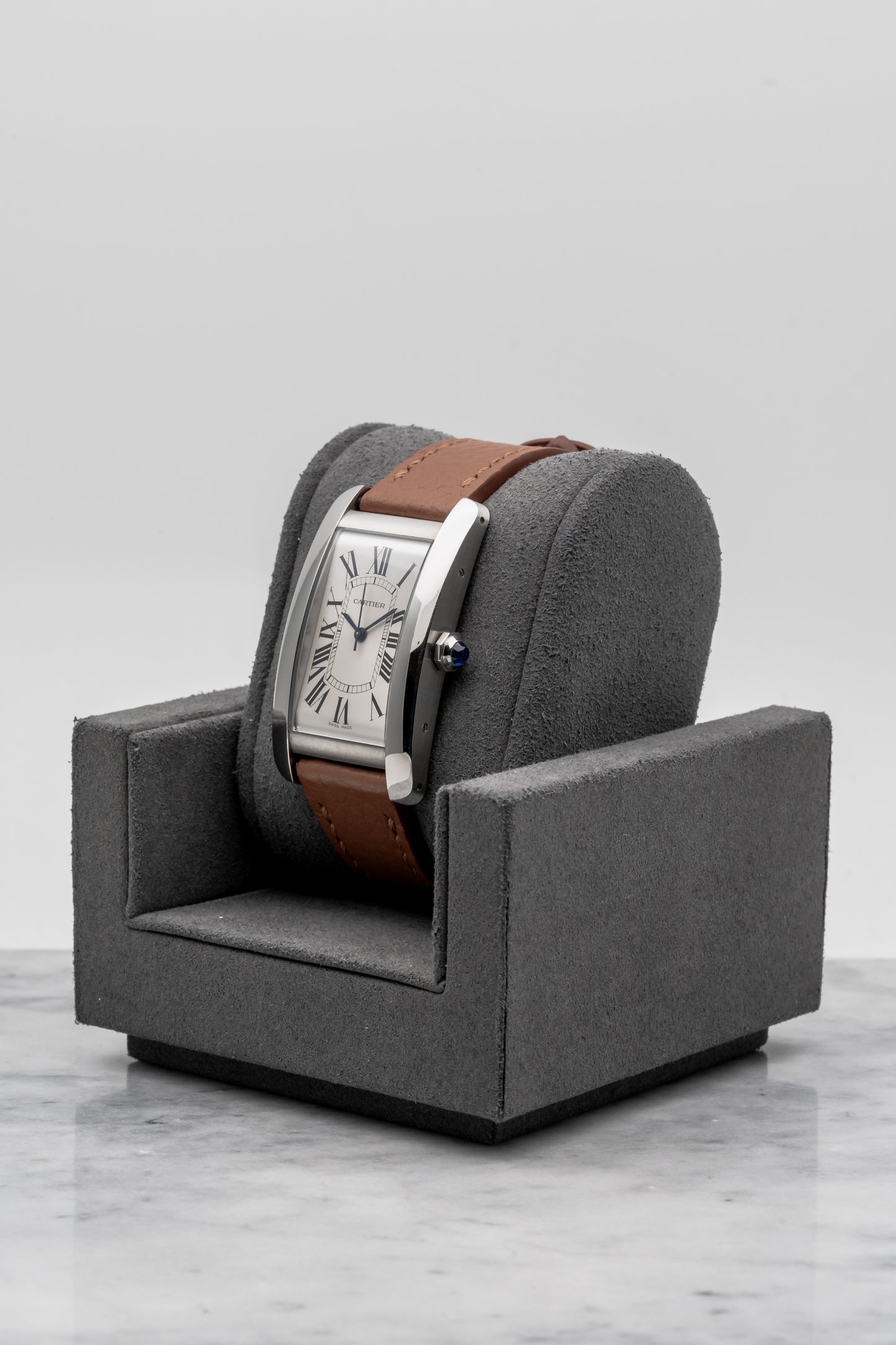 Cartier Tank Américaine Large WSTA0045, Silver Dial