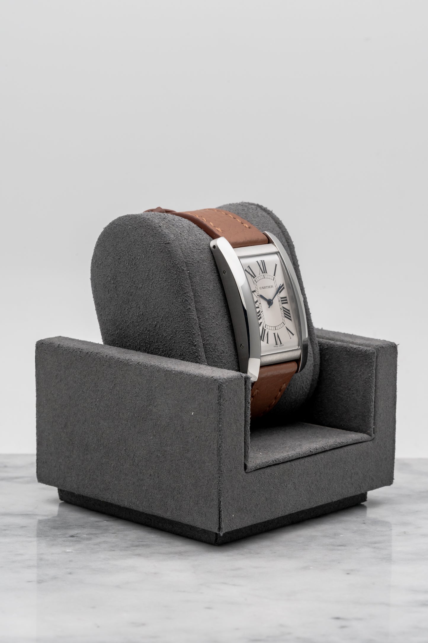 Cartier Tank Américaine Large WSTA0045, Silver Dial