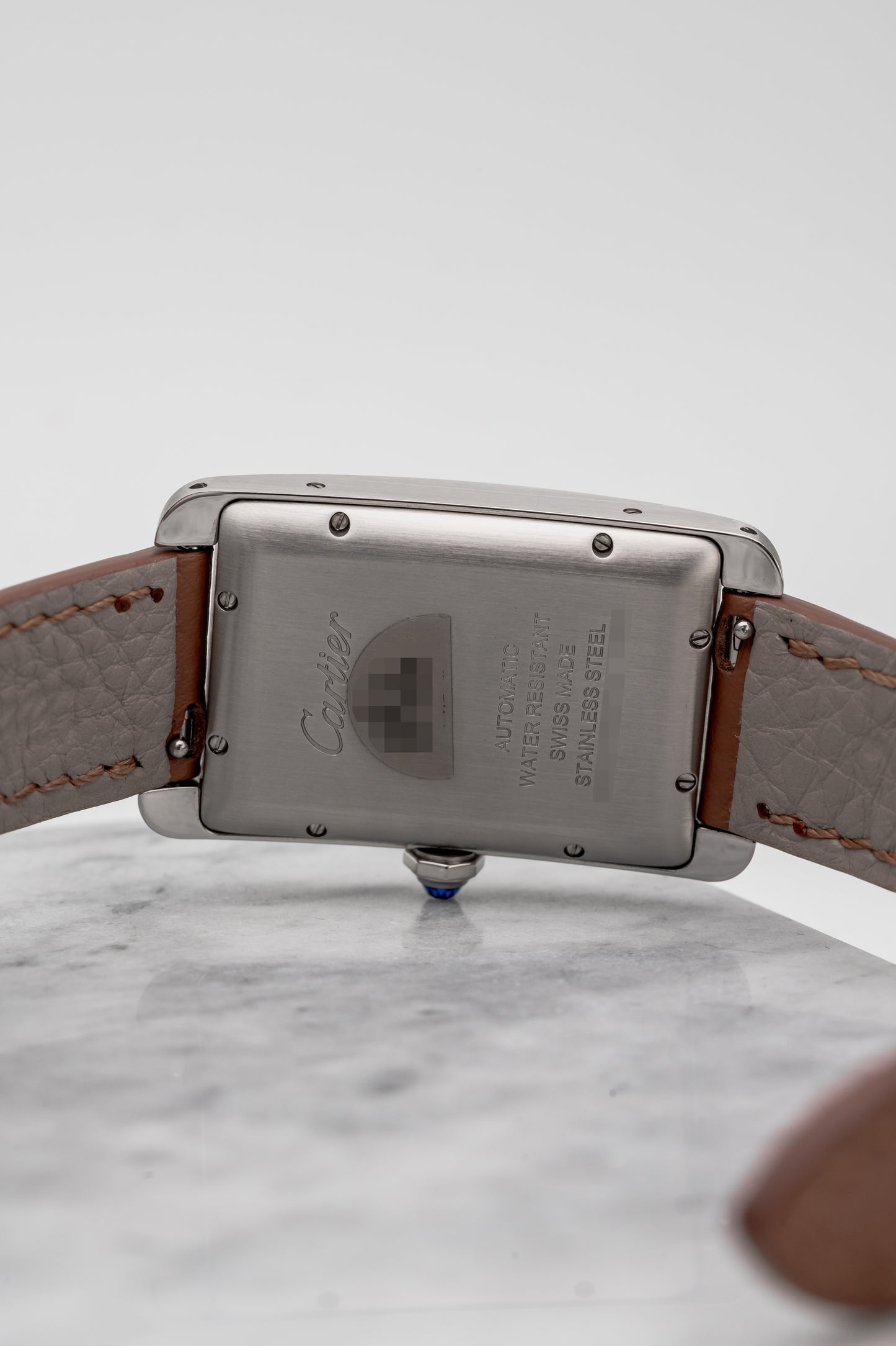 Cartier Tank Américaine Large WSTA0045, Silver Dial