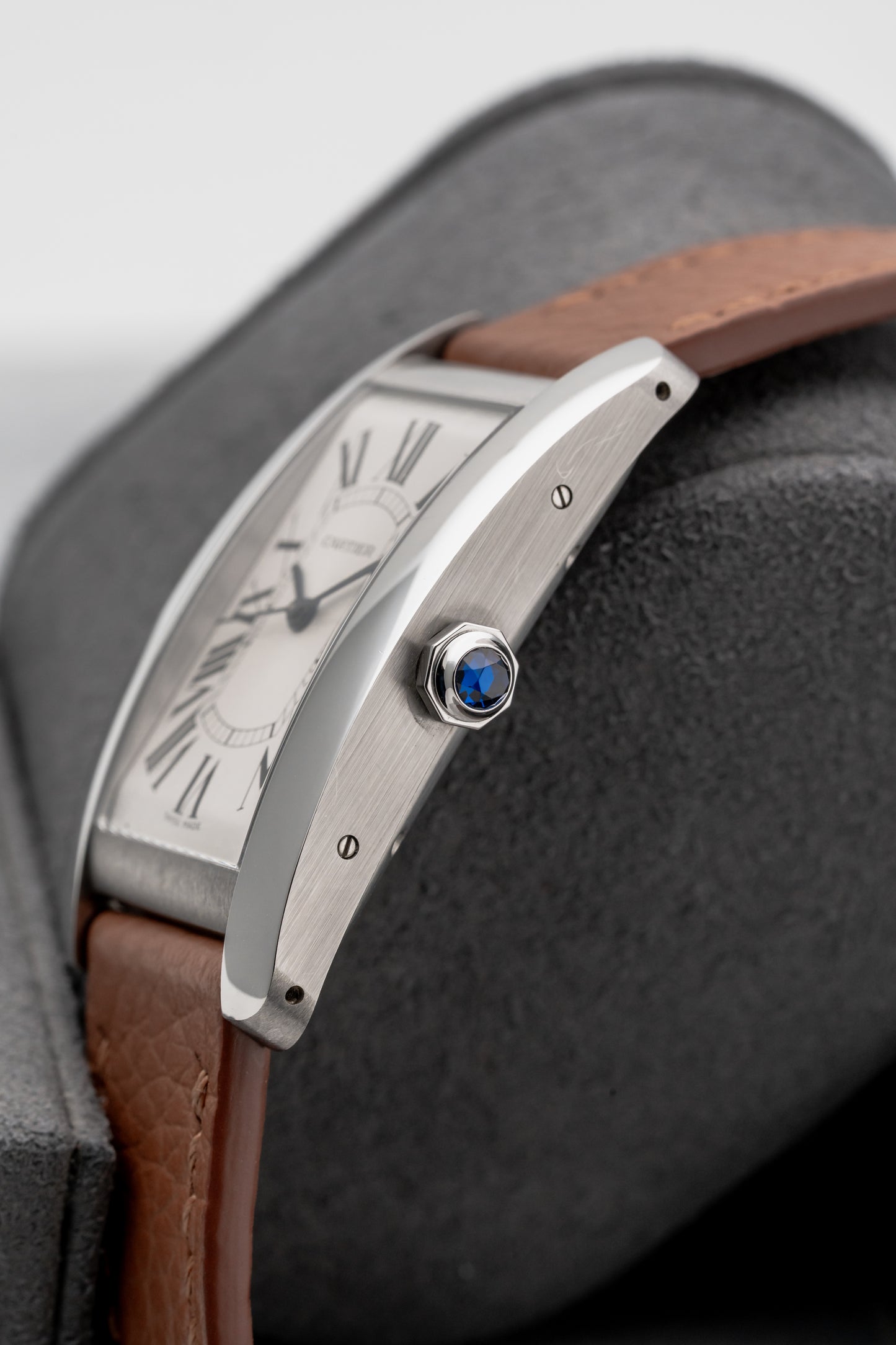Cartier Tank Américaine Large WSTA0045, Silver Dial