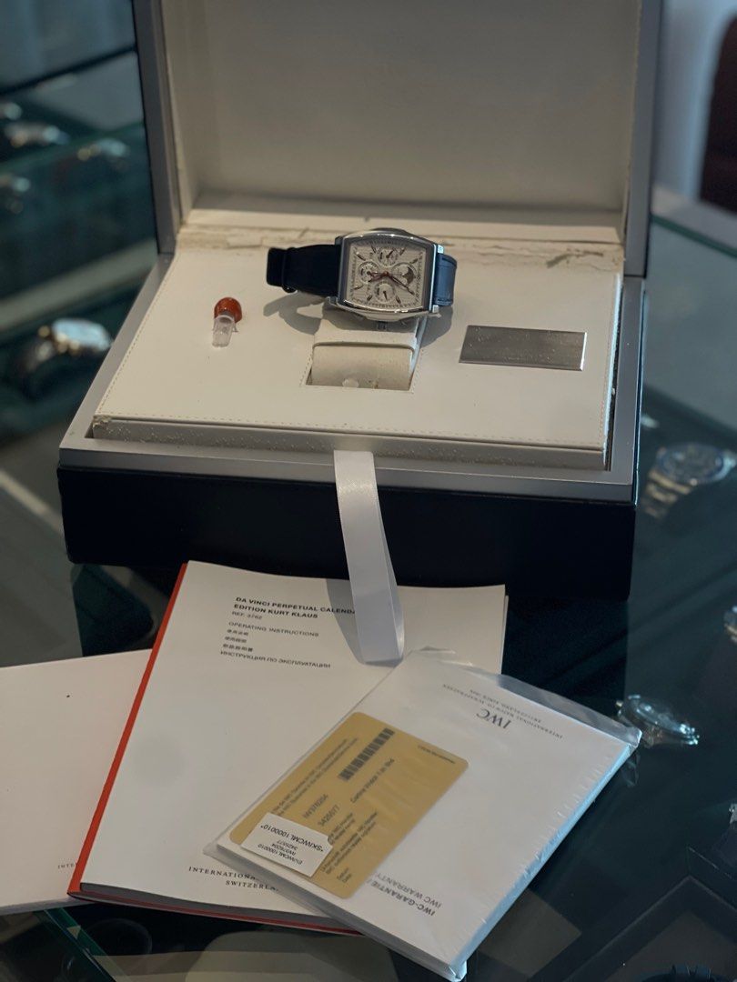 IWC Da Vinci Kurt Klaus Perpetual Calendar