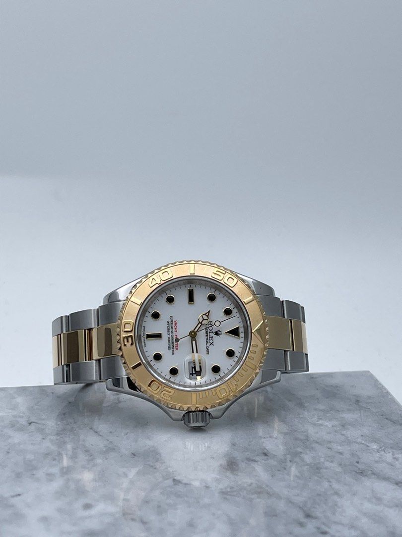 Rolex Yachtmaster Half Gold 16623