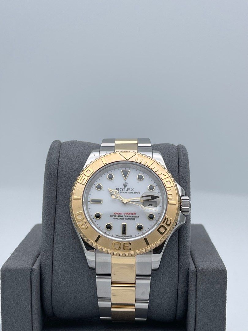 Rolex Yachtmaster Half Gold 16623